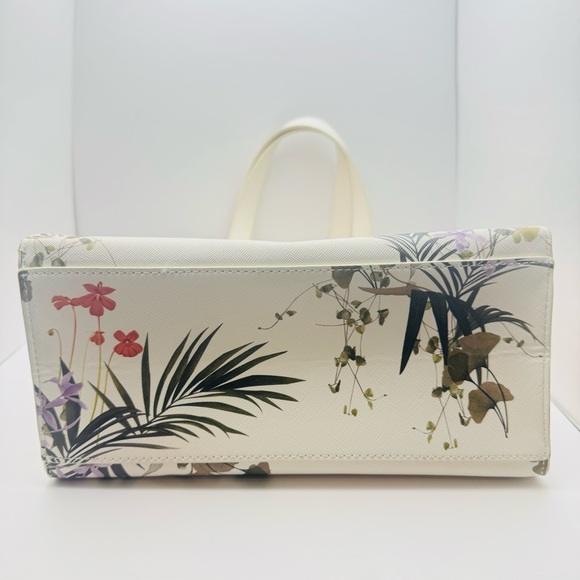 NEW Ted Baker The Icon Small Tote Bag Off White Floral - Picture 9 of 16
